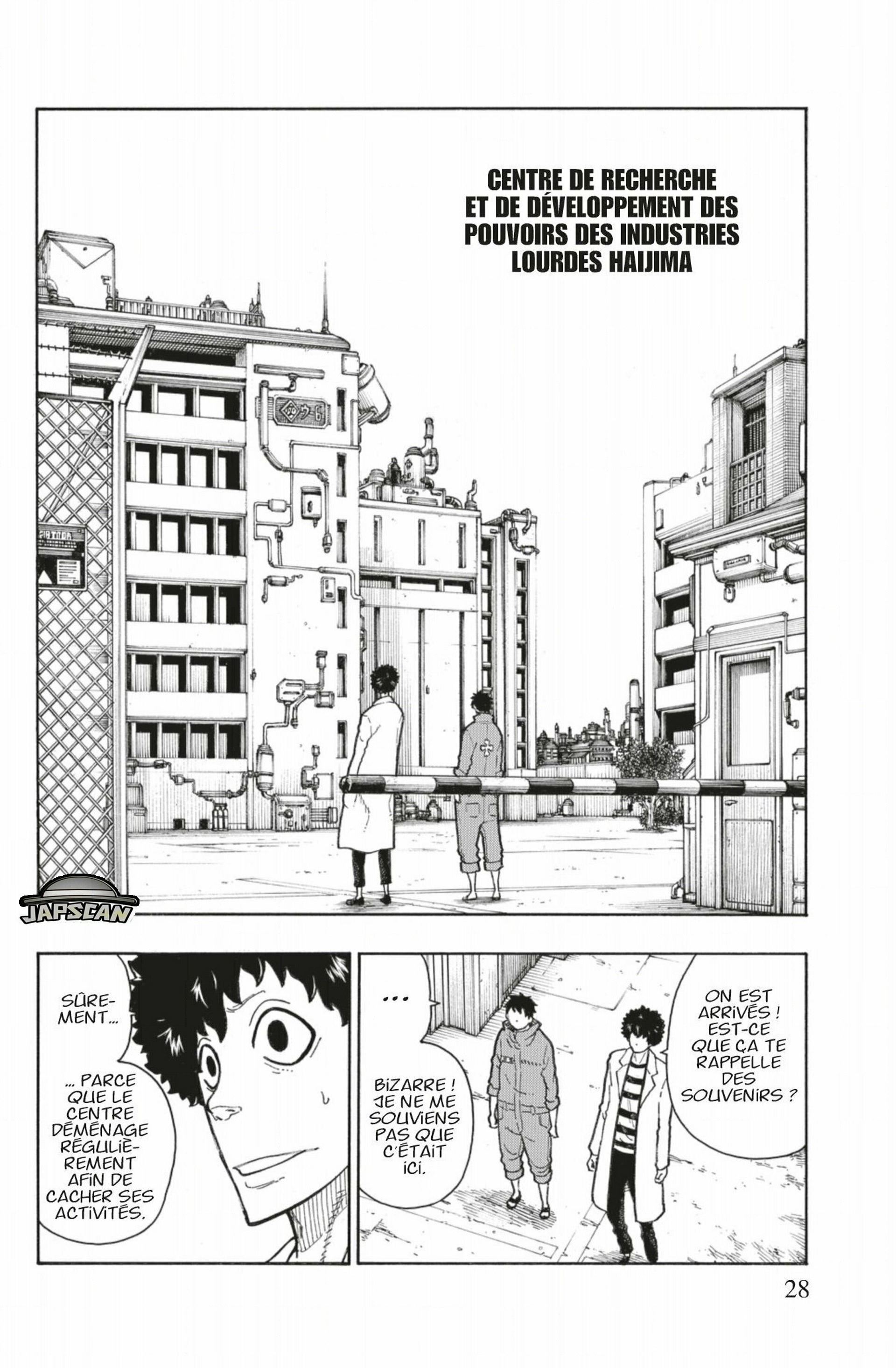 Lecture en ligne Fire Force 134 page 2