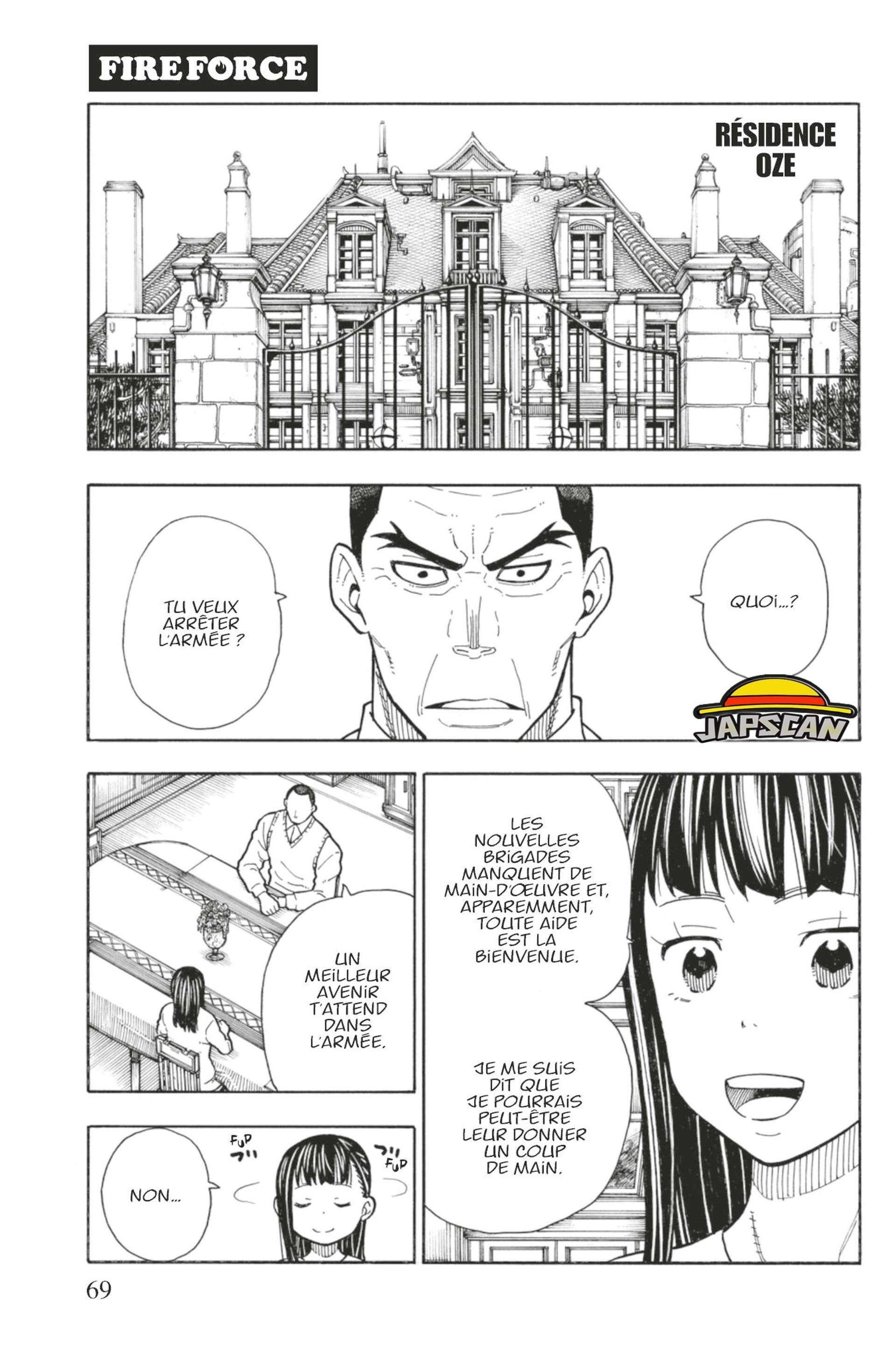 Lecture en ligne Fire Force 154 page 1