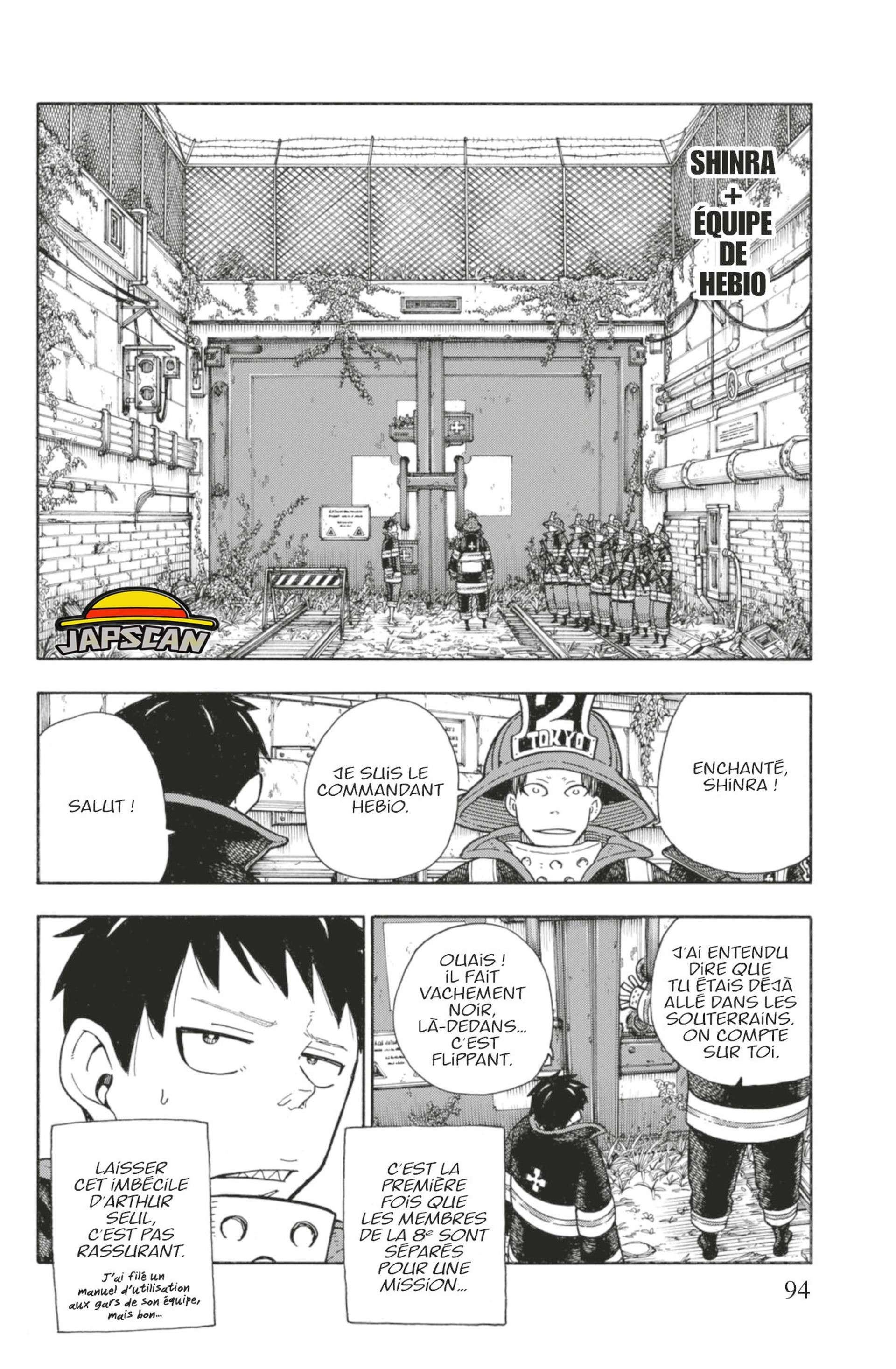 Lecture en ligne Fire Force 155 page 6