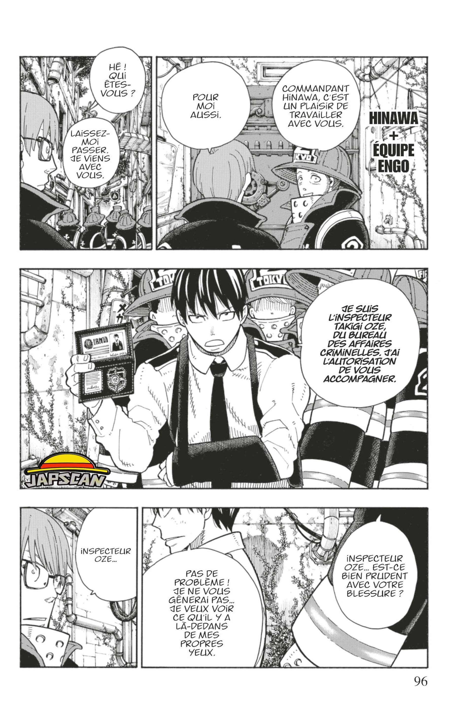 Lecture en ligne Fire Force 155 page 8