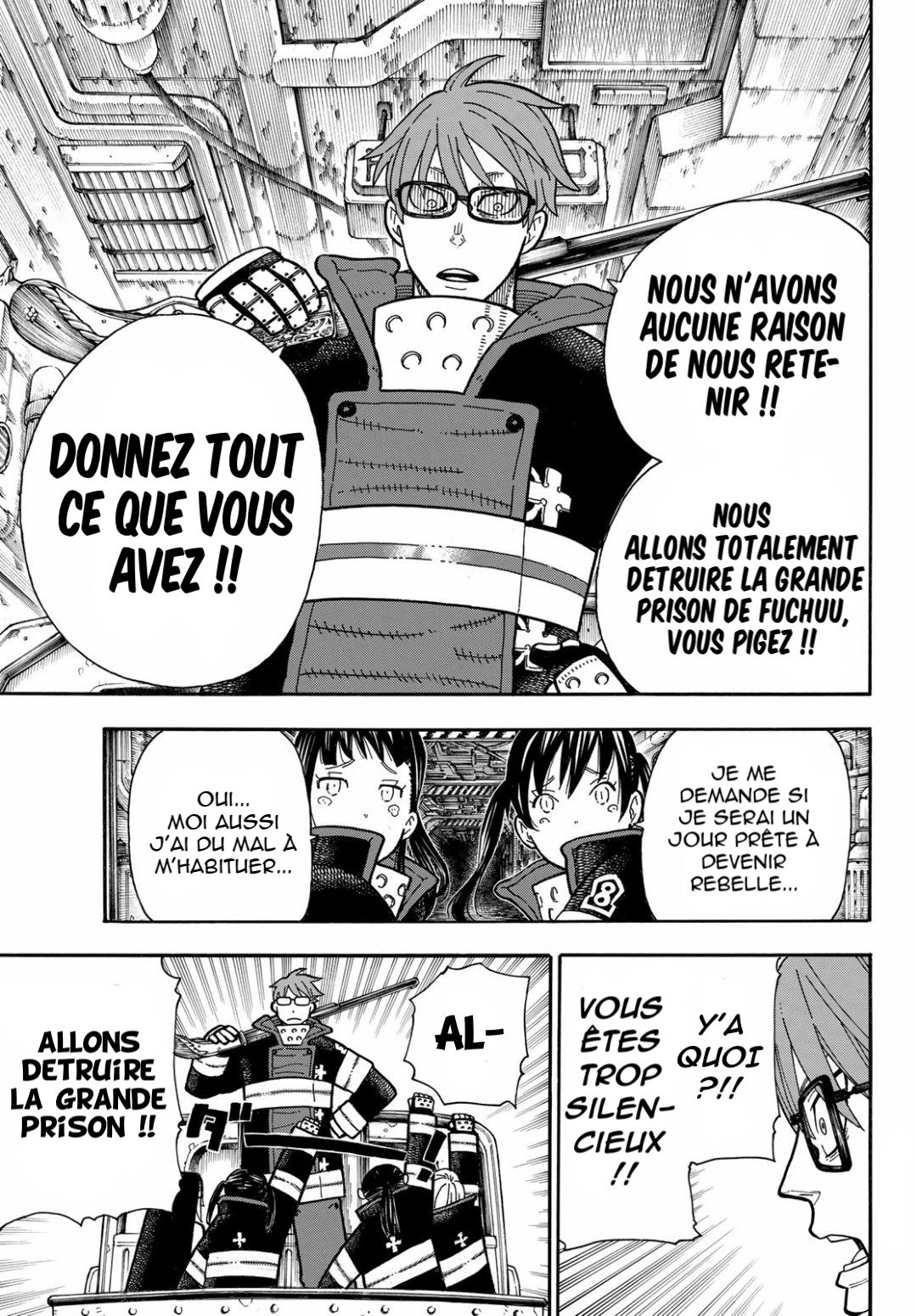Lecture en ligne Fire Force 182 page 16