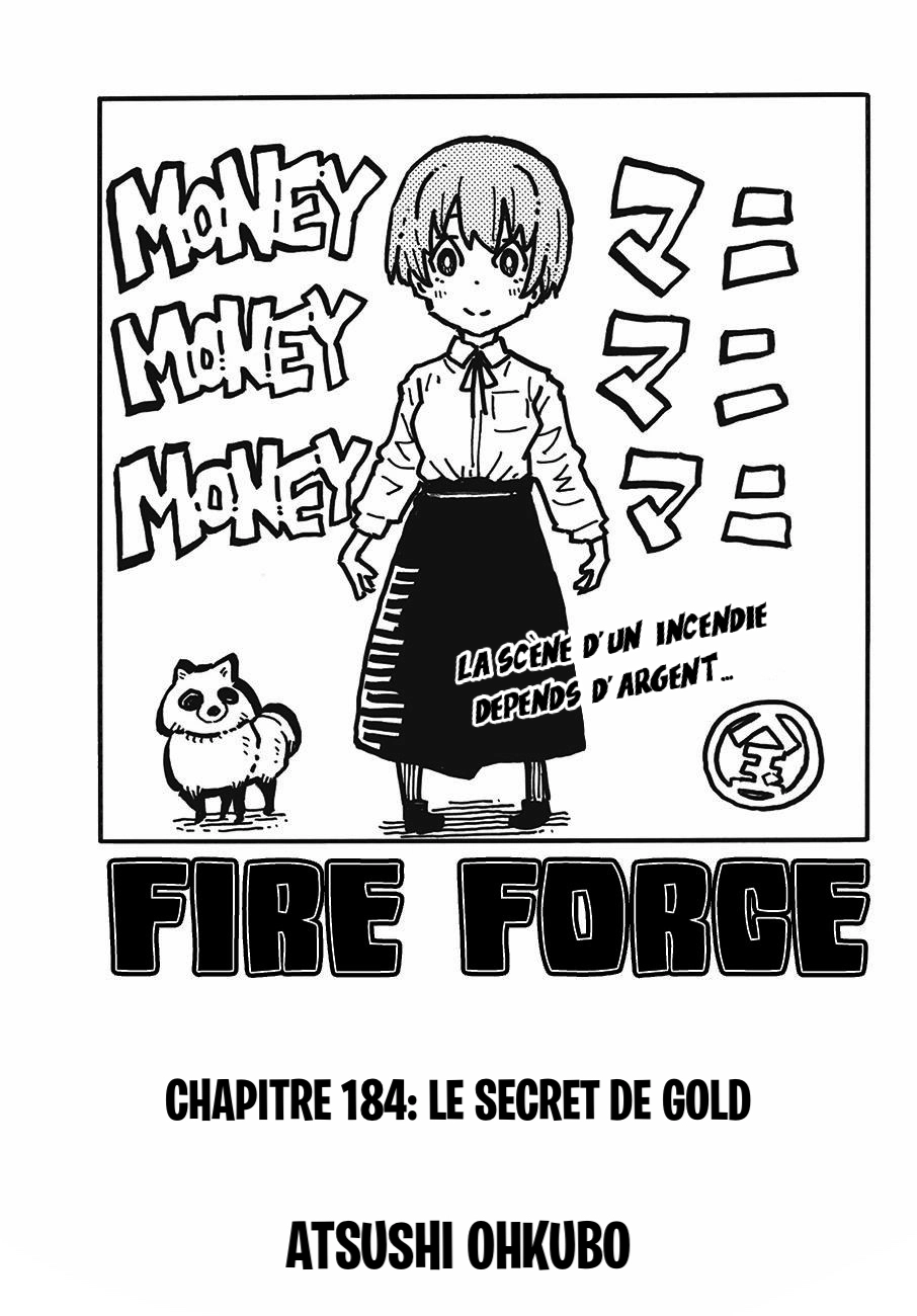 Lecture en ligne Fire Force 184 page 1