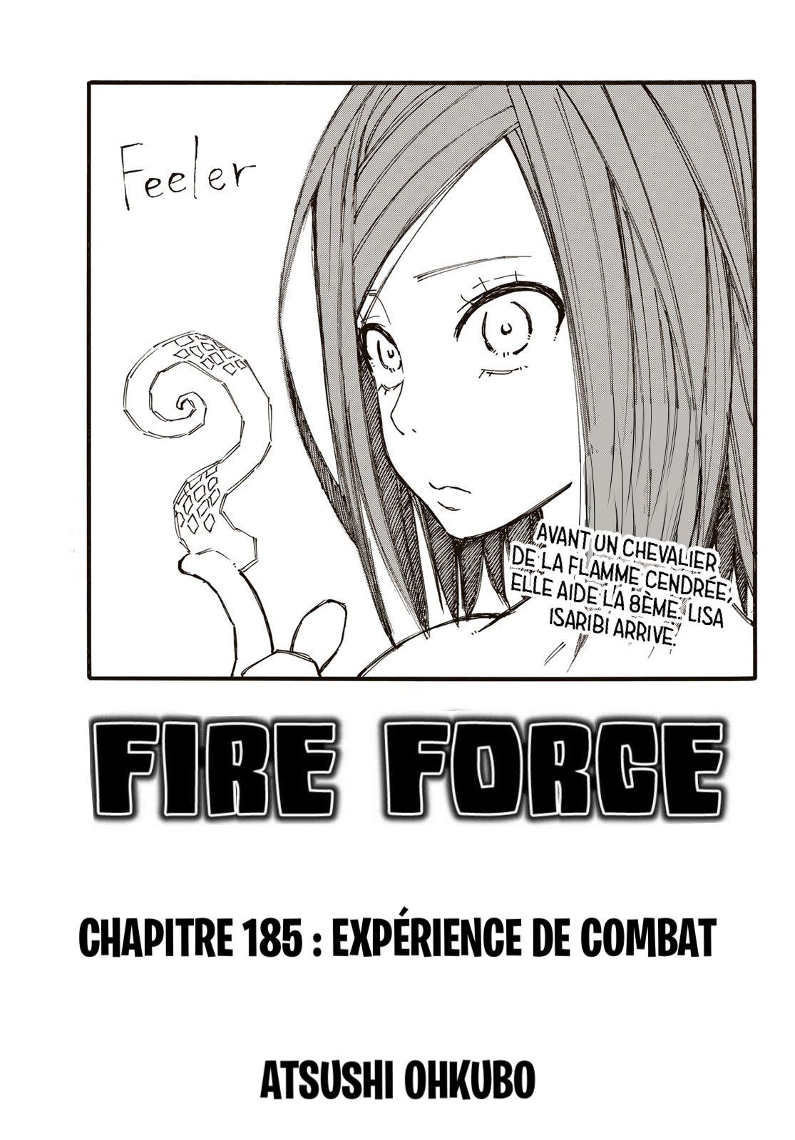 Lecture en ligne Fire Force 185 page 1