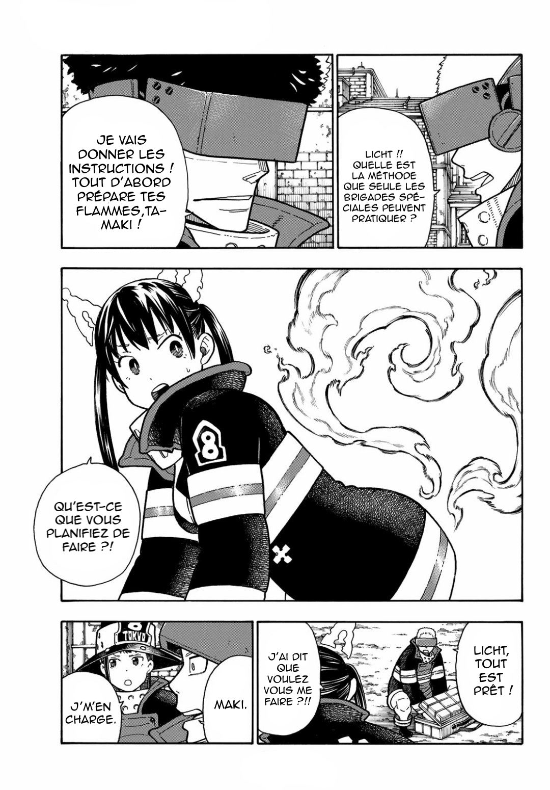 Lecture en ligne Fire Force 185 page 8