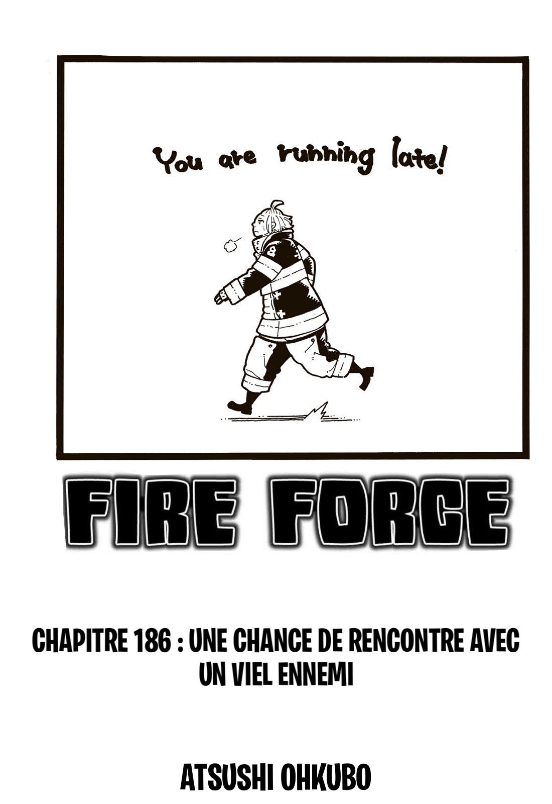 Lecture en ligne Fire Force 186 page 1