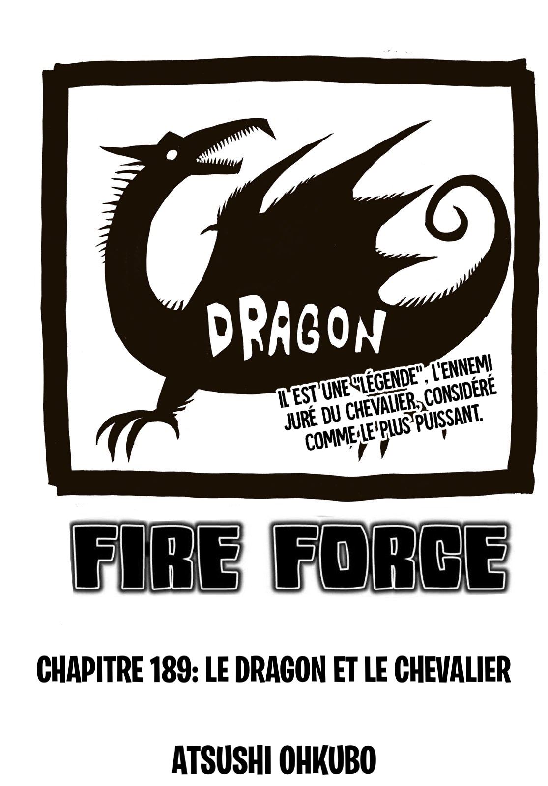 Lecture en ligne Fire Force 189 page 3