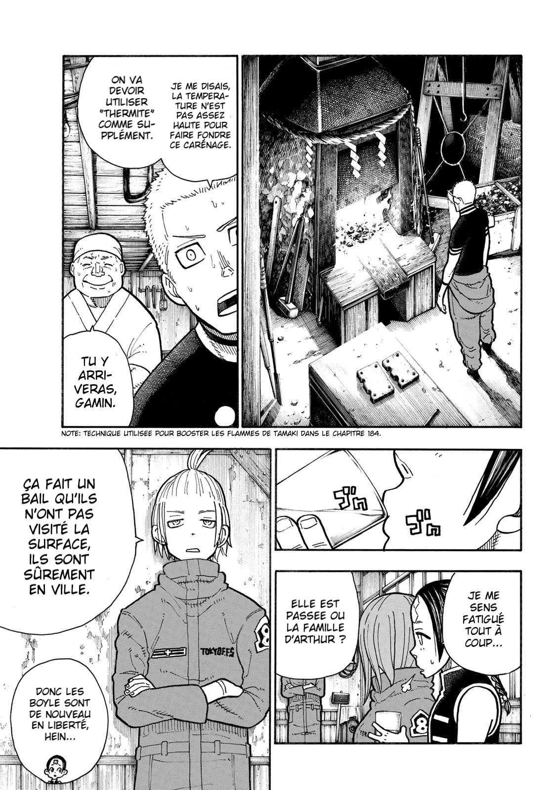 Lecture en ligne Fire Force 205 page 5