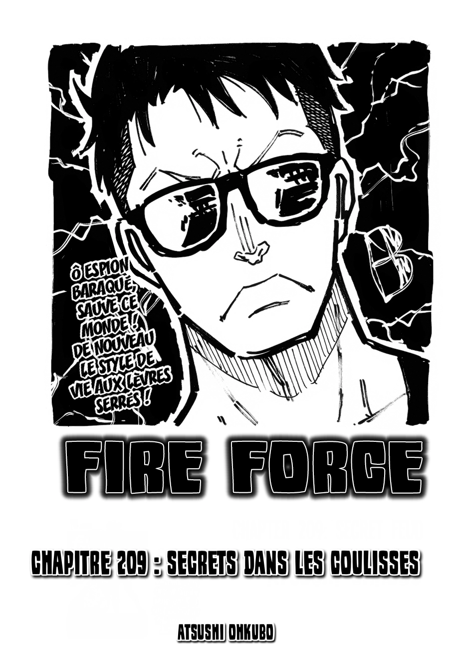 Lecture en ligne Fire Force 209 page 1