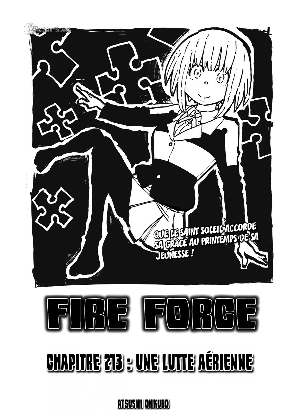 Lecture en ligne Fire Force 213 page 1