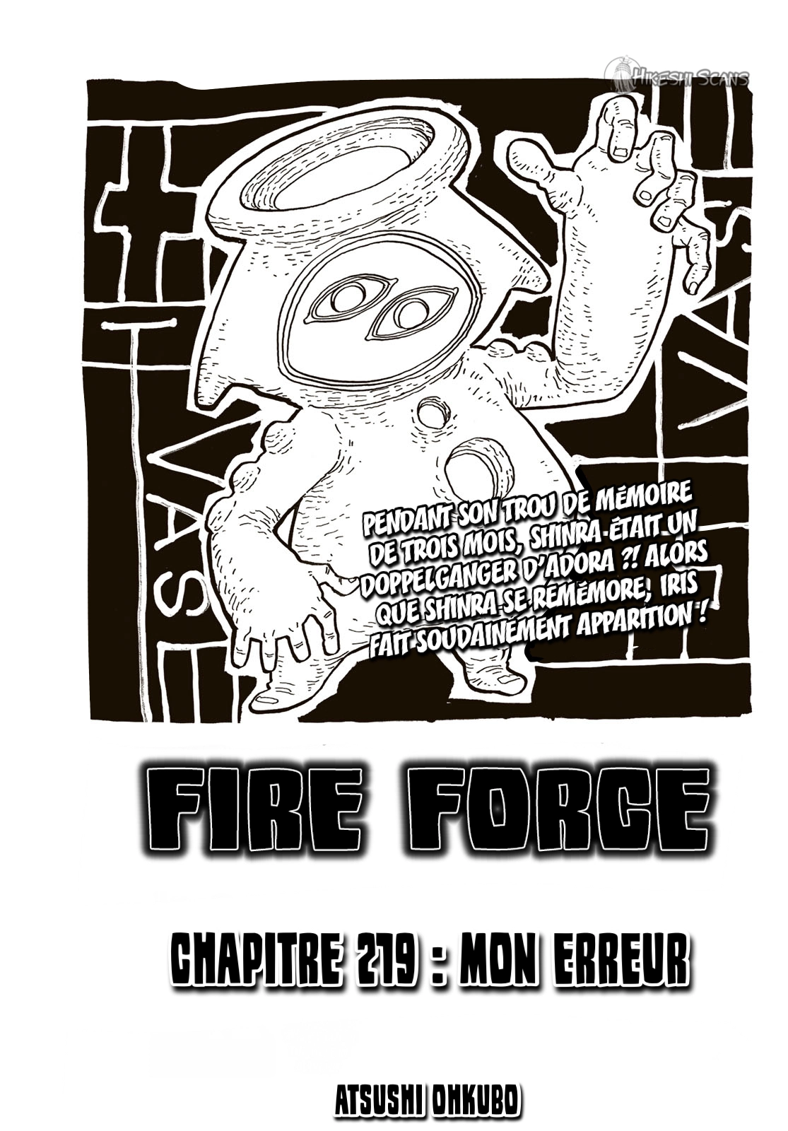 Lecture en ligne Fire Force 219 page 1