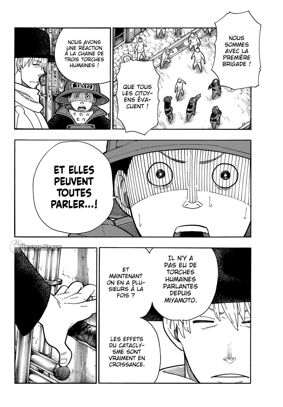 Lecture en ligne Fire Force 222 page 9