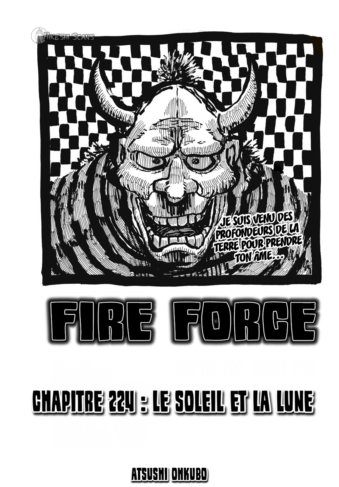 Lecture en ligne Fire Force 224 page 1