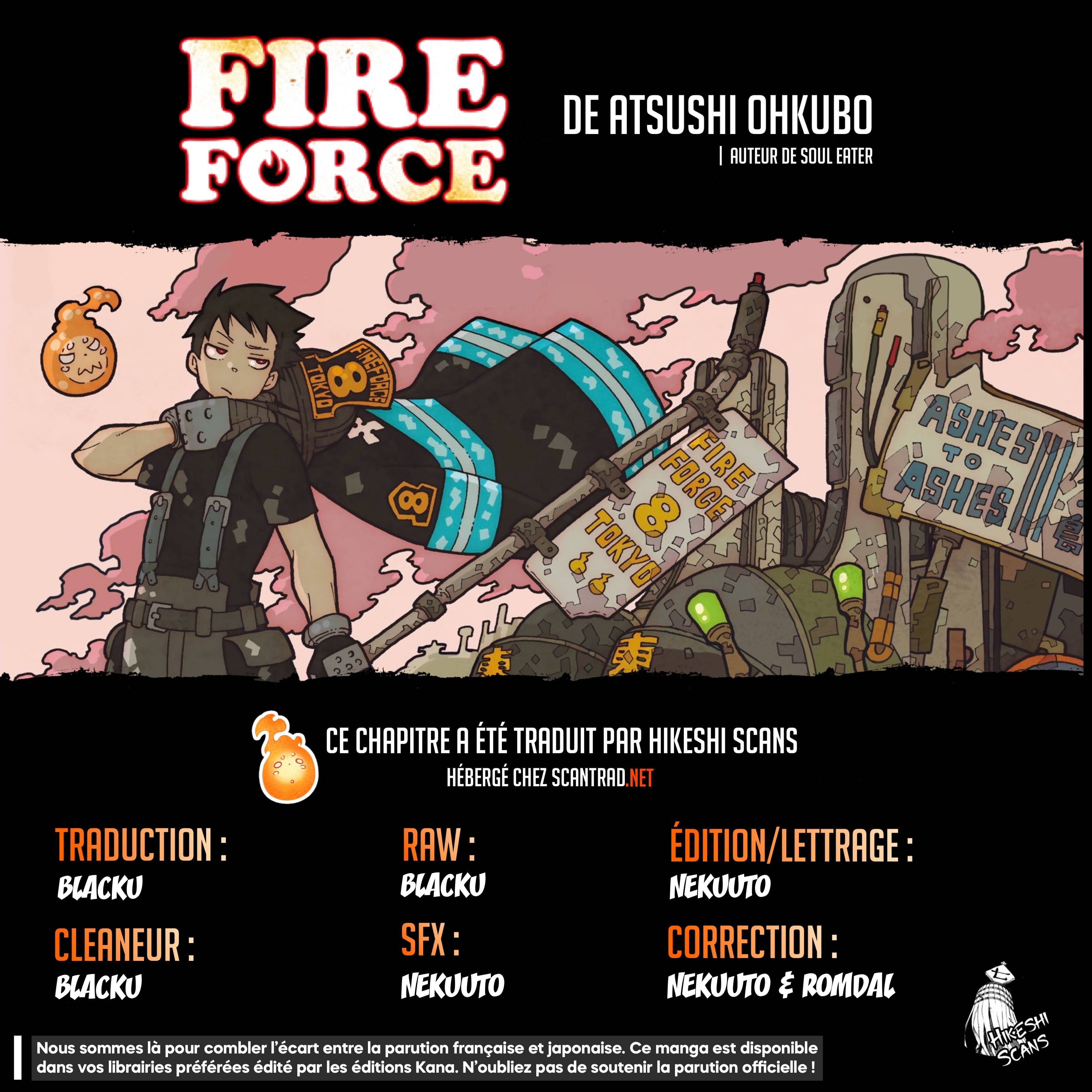 Lecture en ligne Fire Force 280 page 1