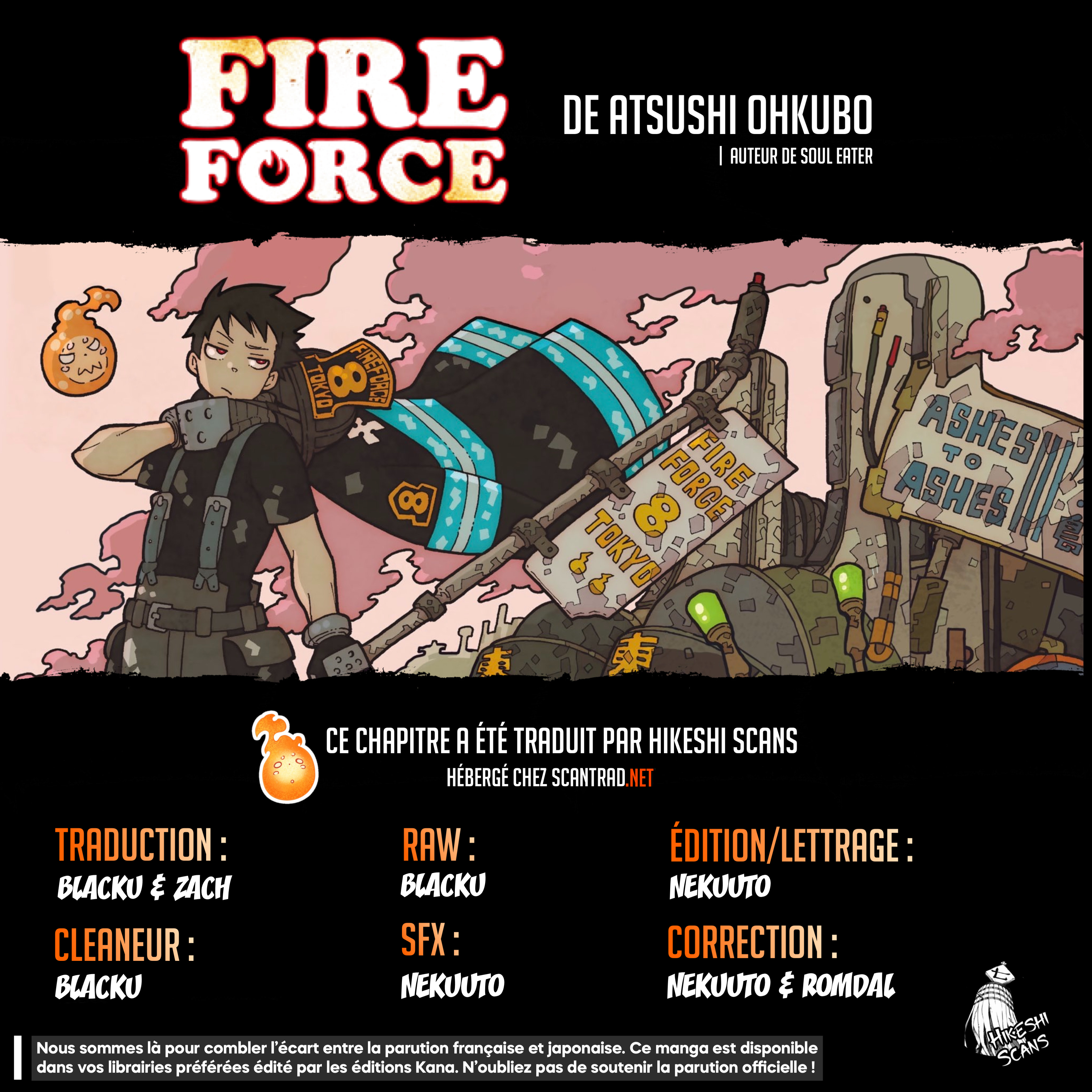 Lecture en ligne Fire Force 282 page 1