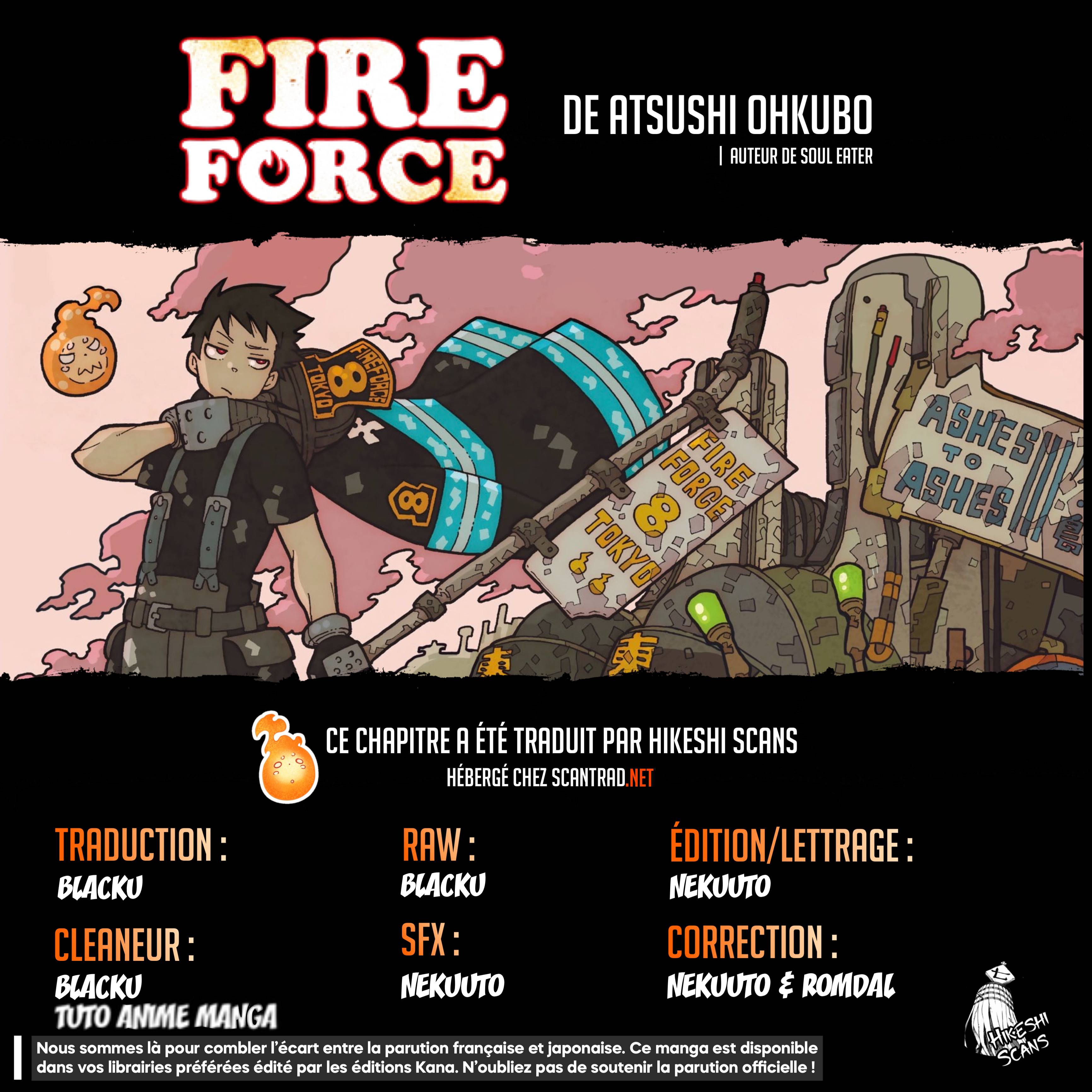 Lecture en ligne Fire Force 287 page 1