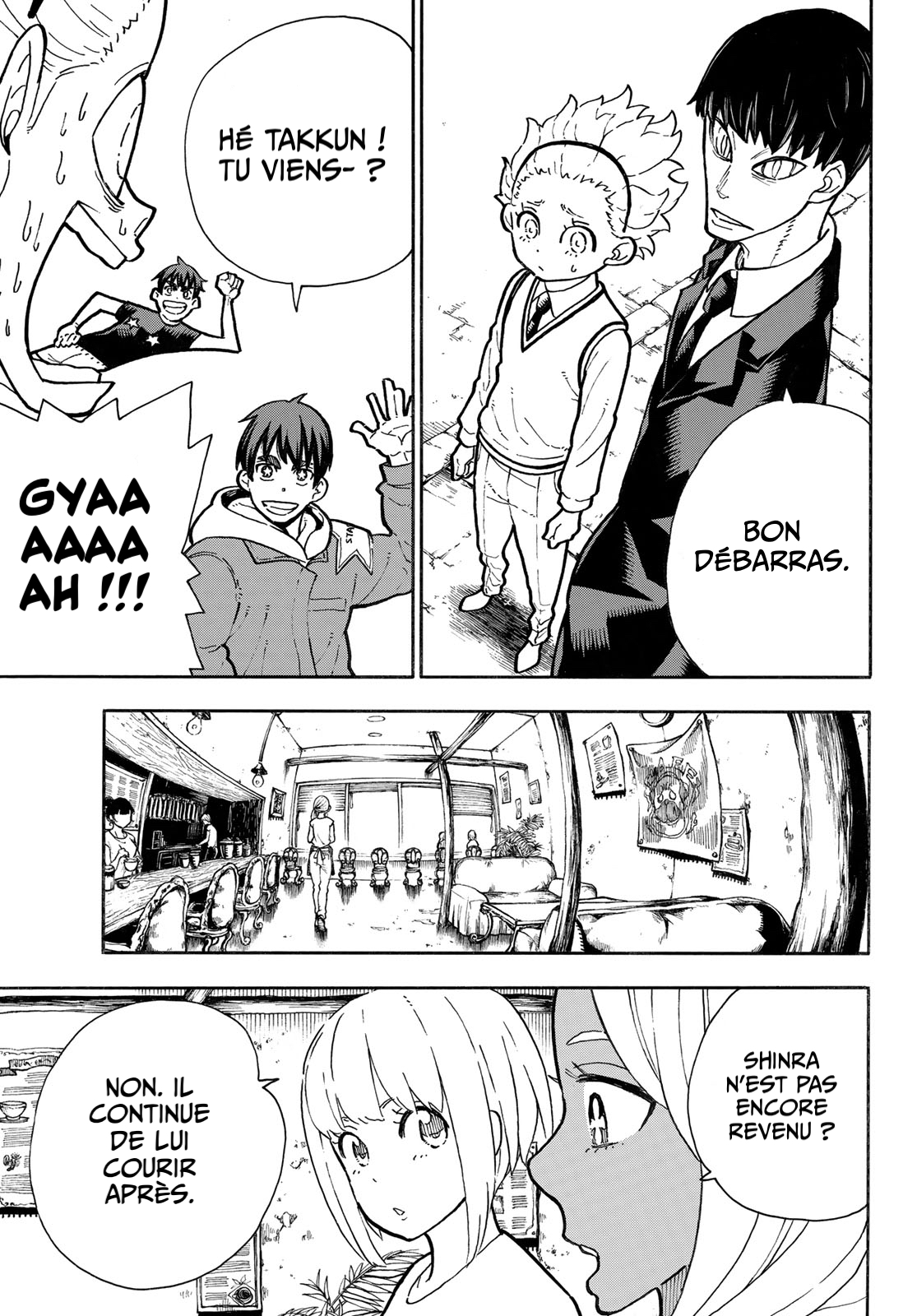 Lecture en ligne Fire Force 303 page 9