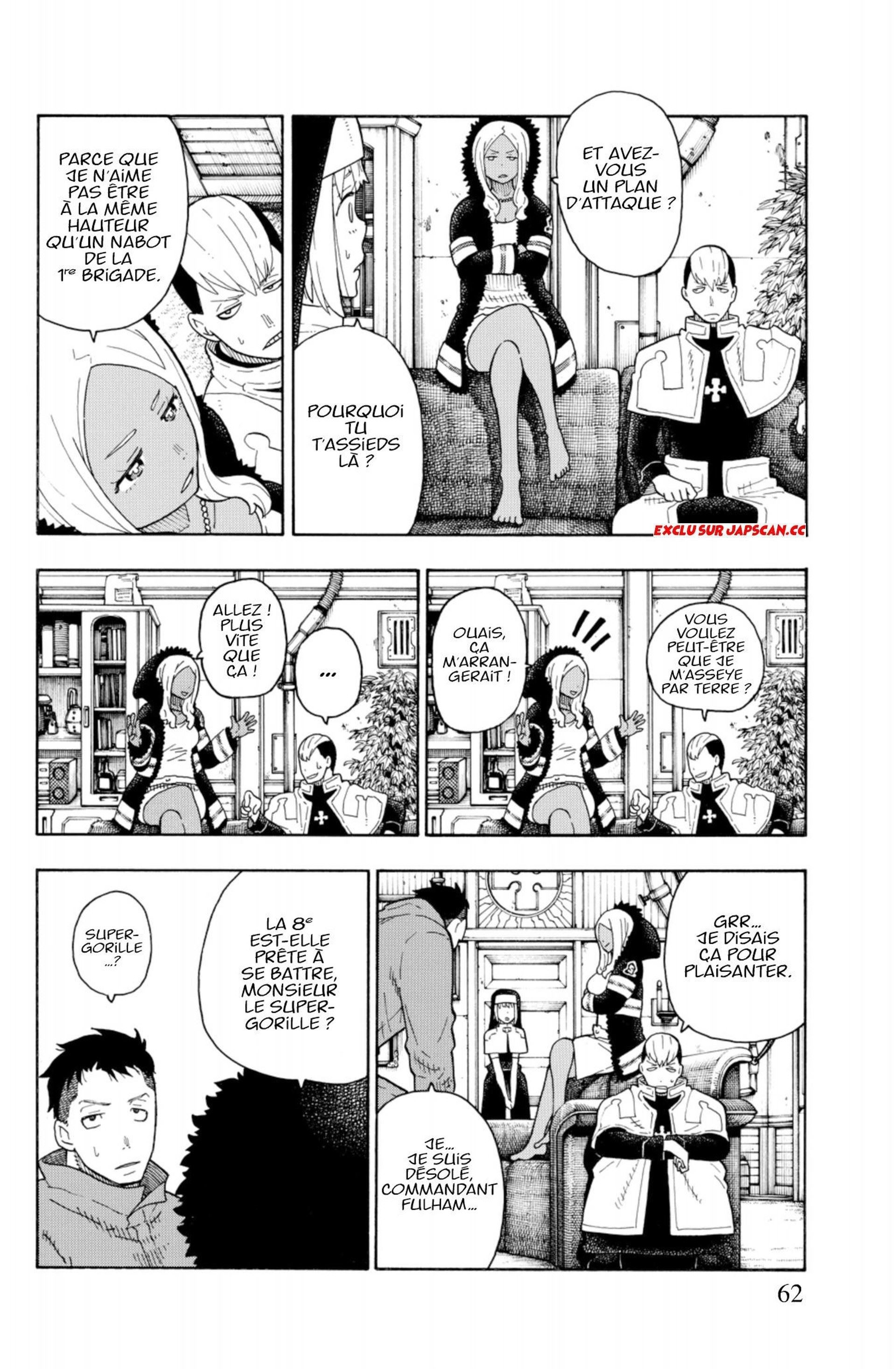 Lecture en ligne Fire Force 63 page 16