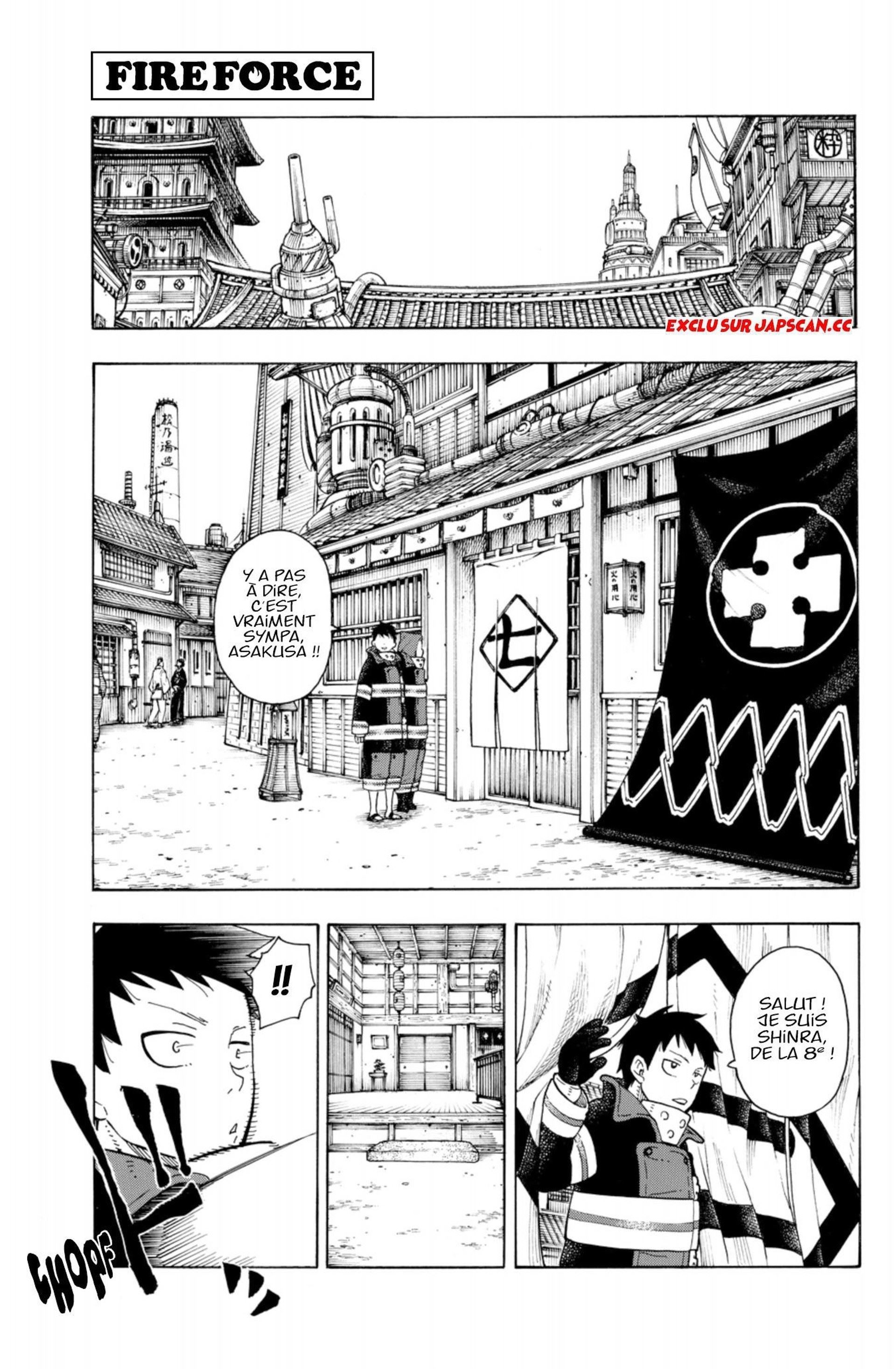 Lecture en ligne Fire Force 64 page 1