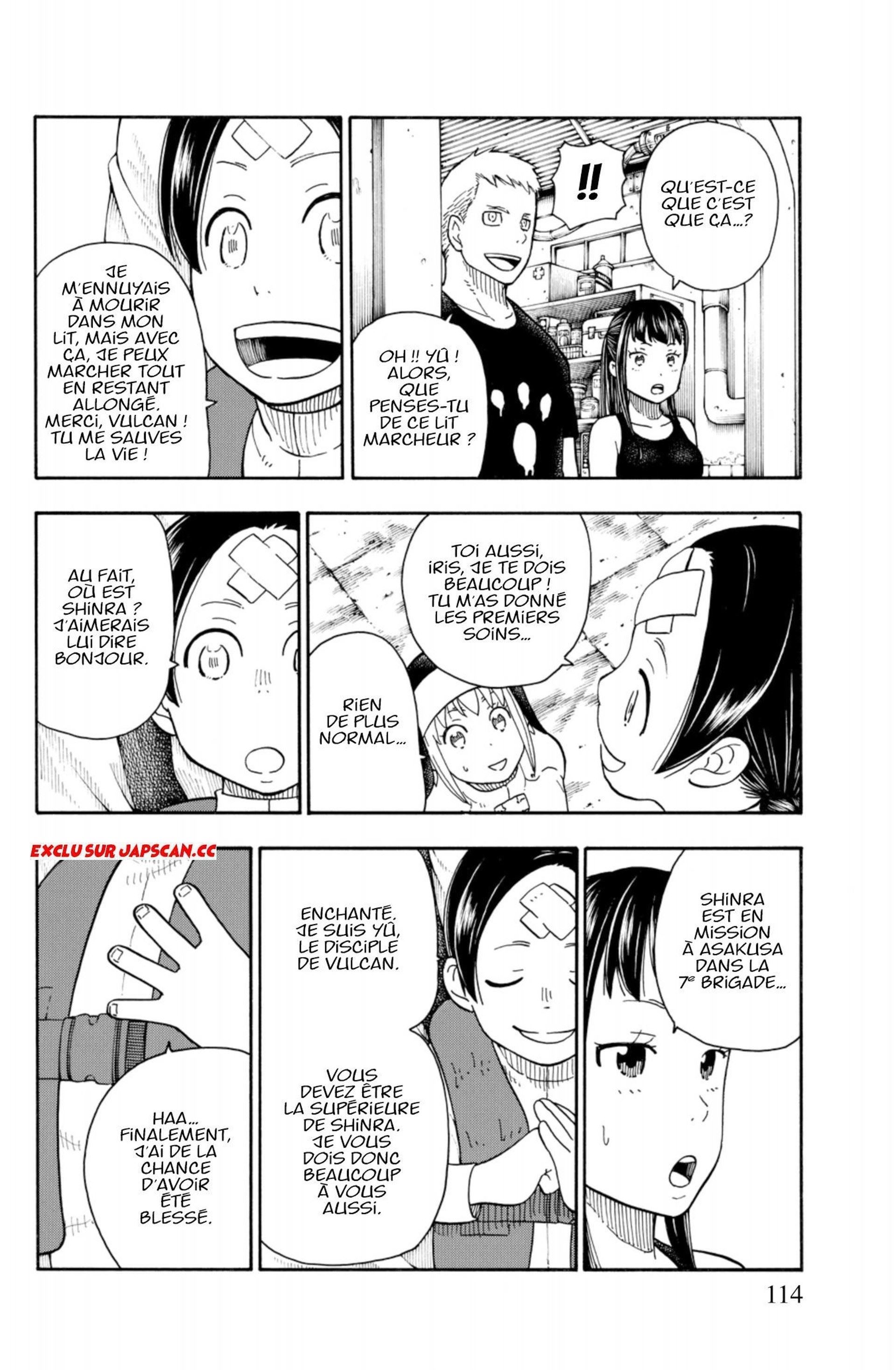 Lecture en ligne Fire Force 66 page 8