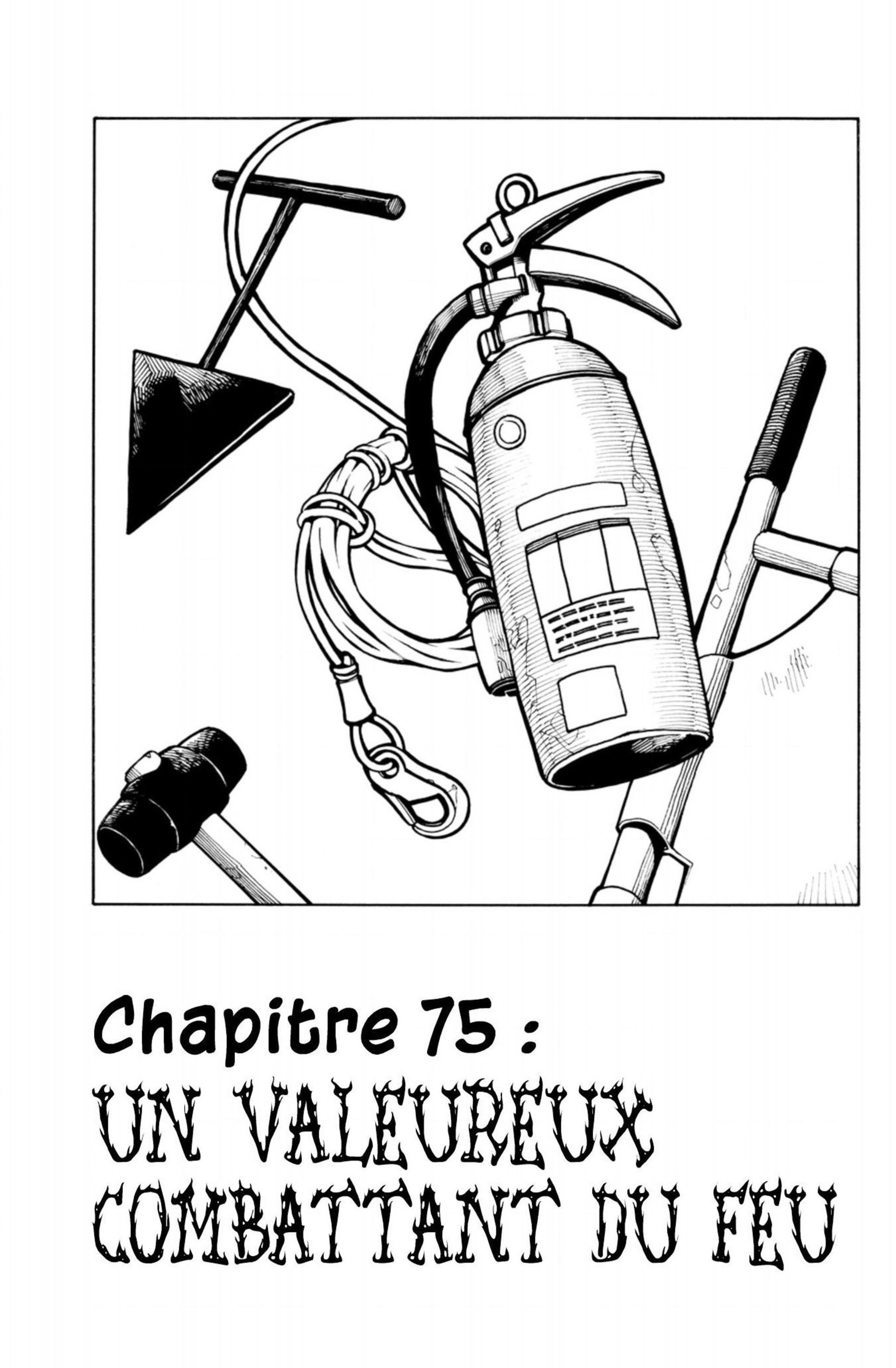 Lecture en ligne Fire Force 75 page 1