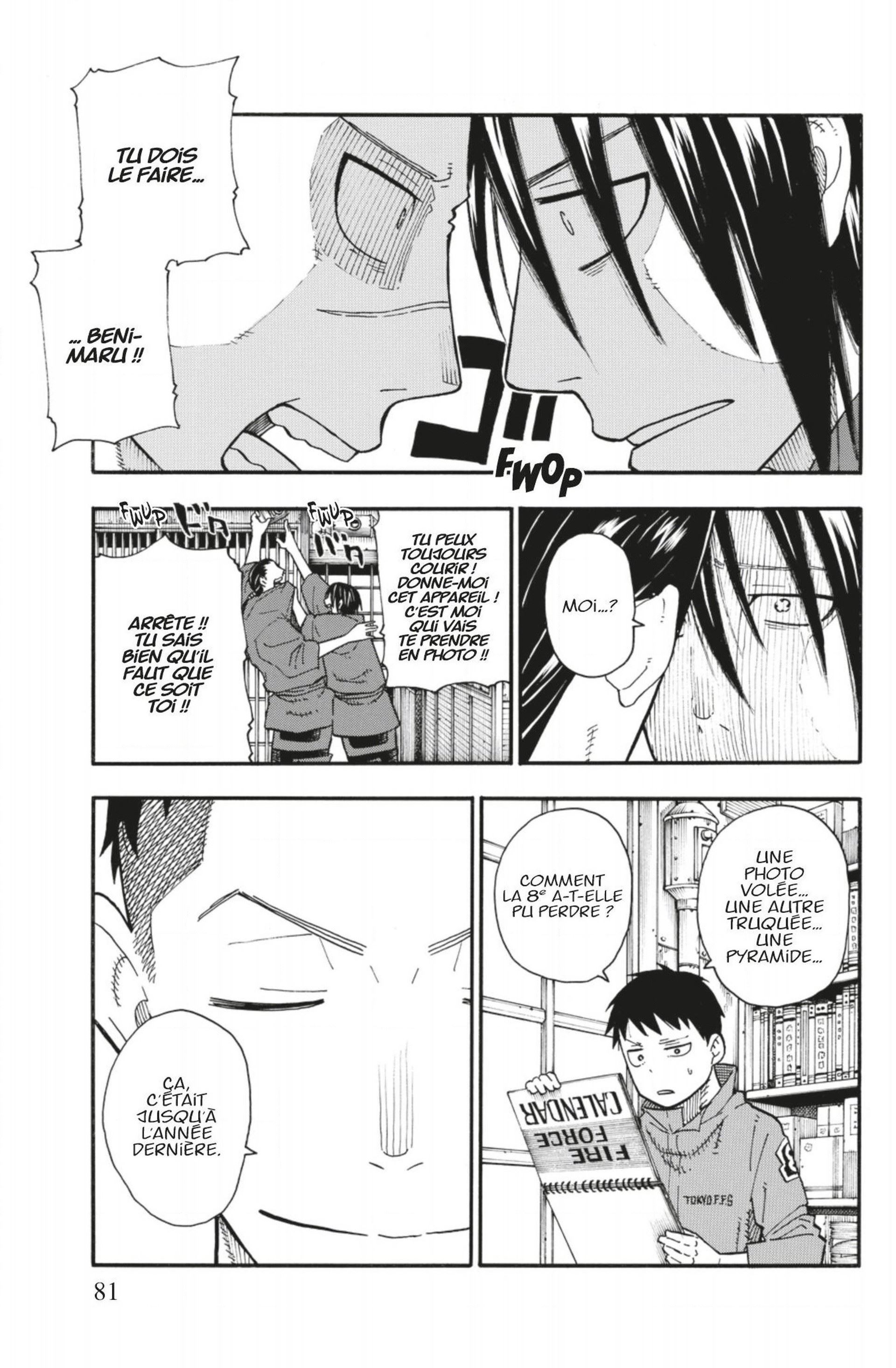 Lecture en ligne Fire Force 91 page 15