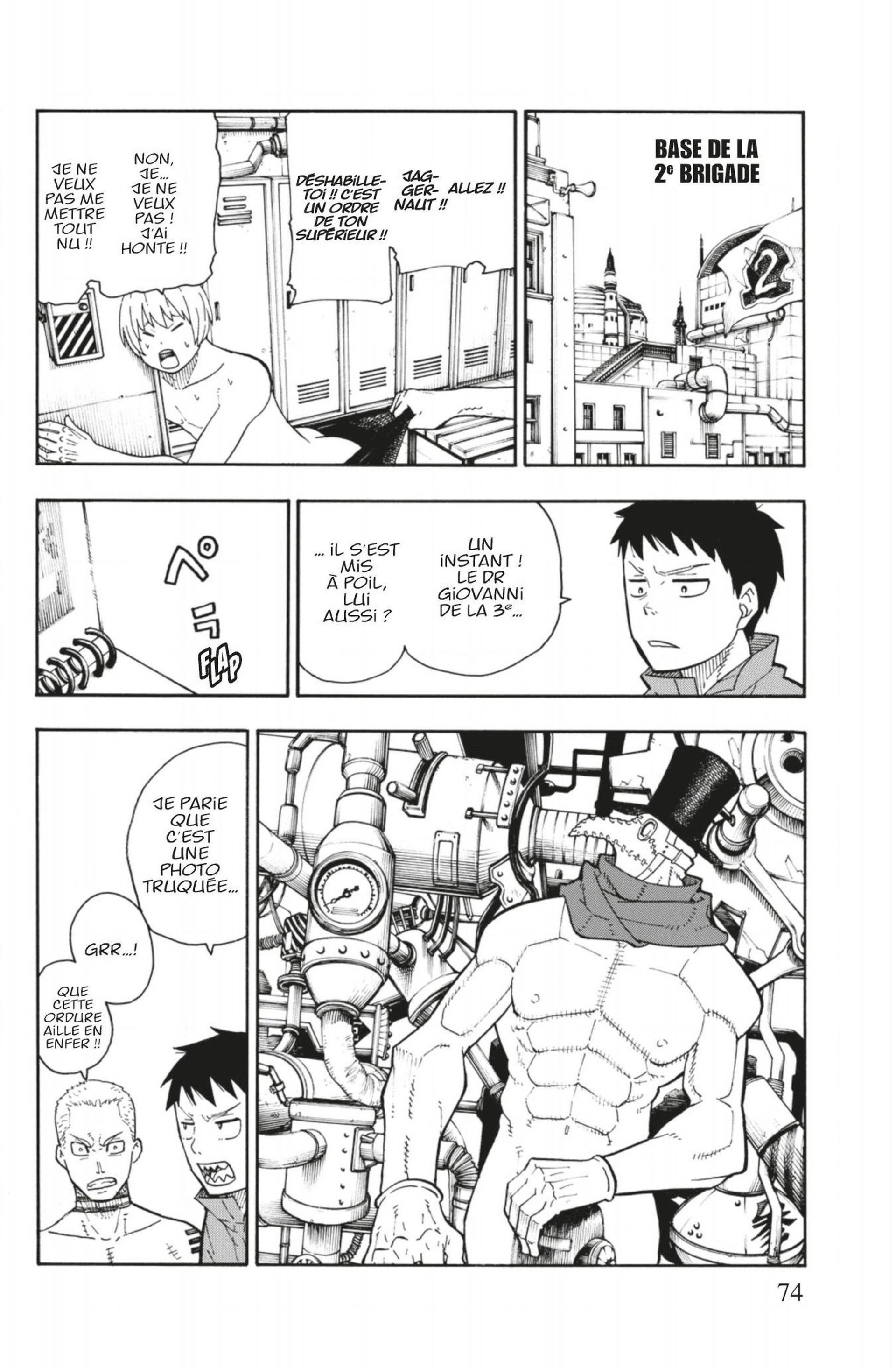 Lecture en ligne Fire Force 91 page 8