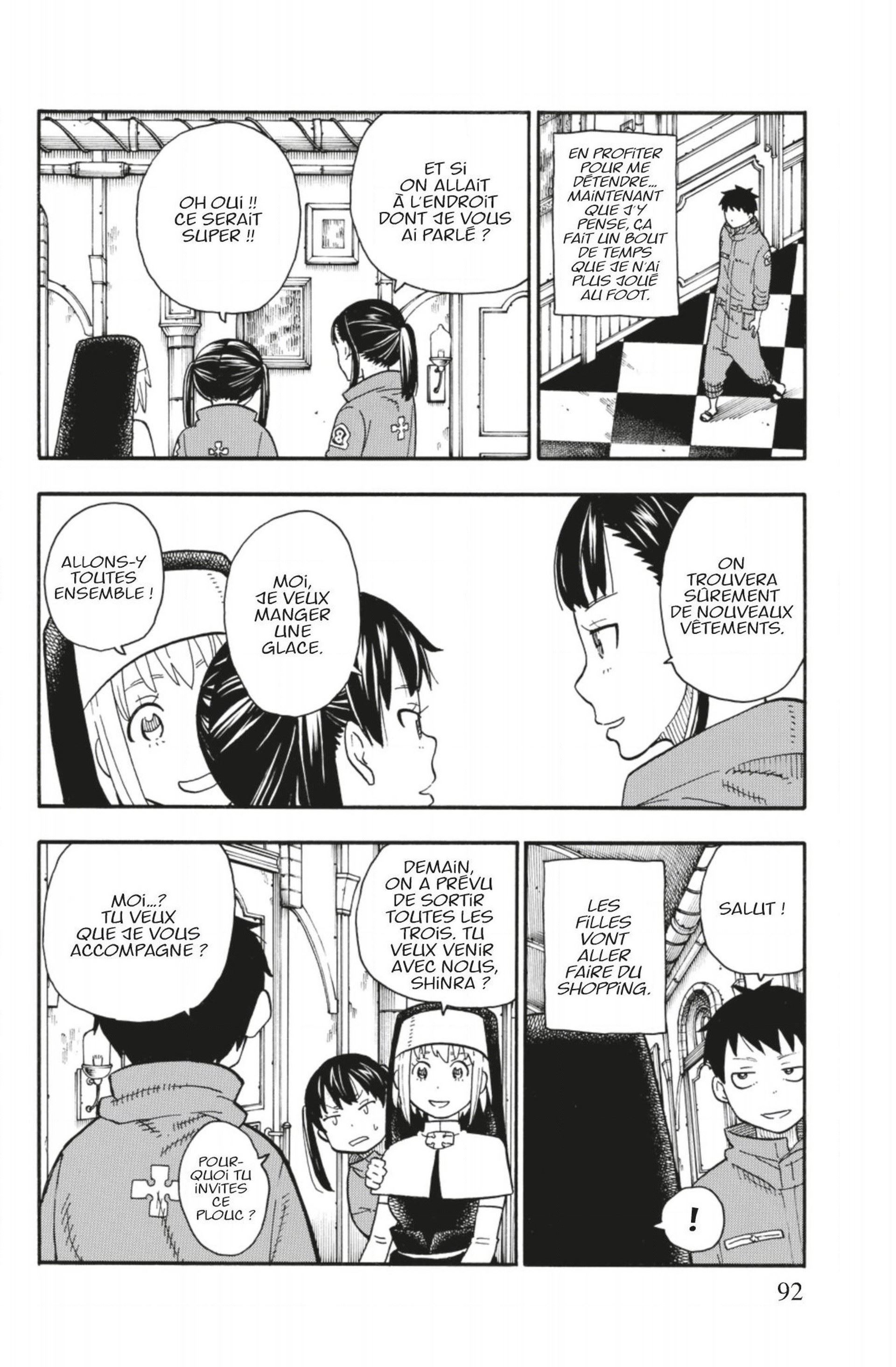 Lecture en ligne Fire Force 92 page 6