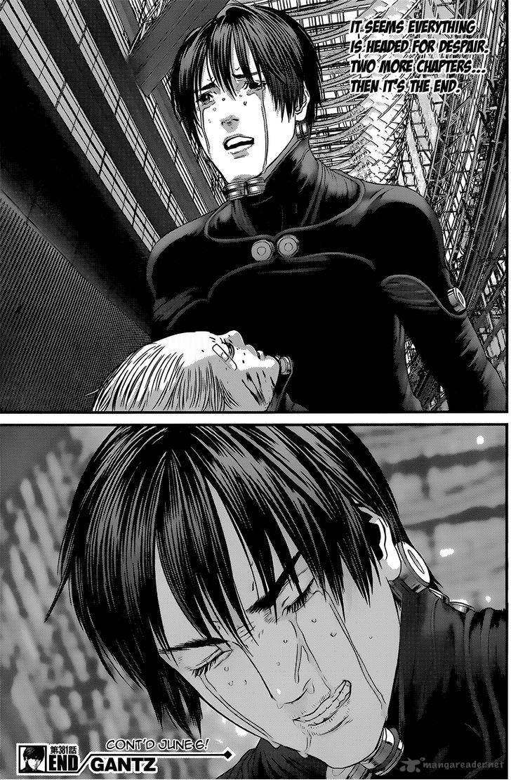 lecture en ligne Gantz 381 page 22