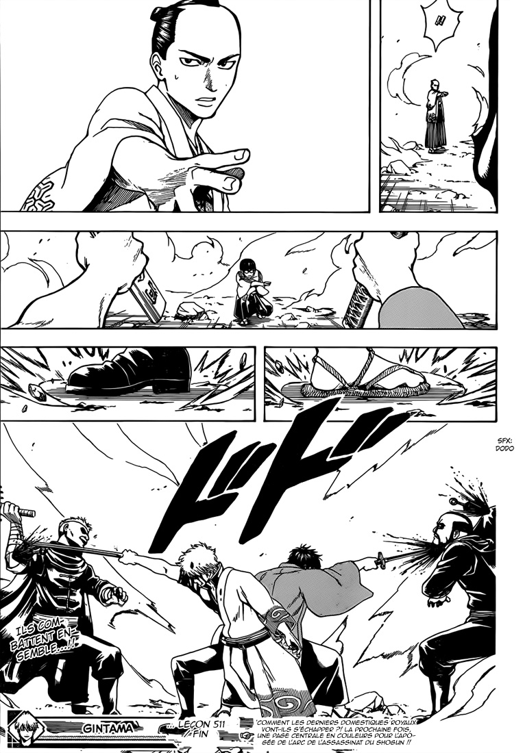 Lecture en ligne Gintama 511 page 19