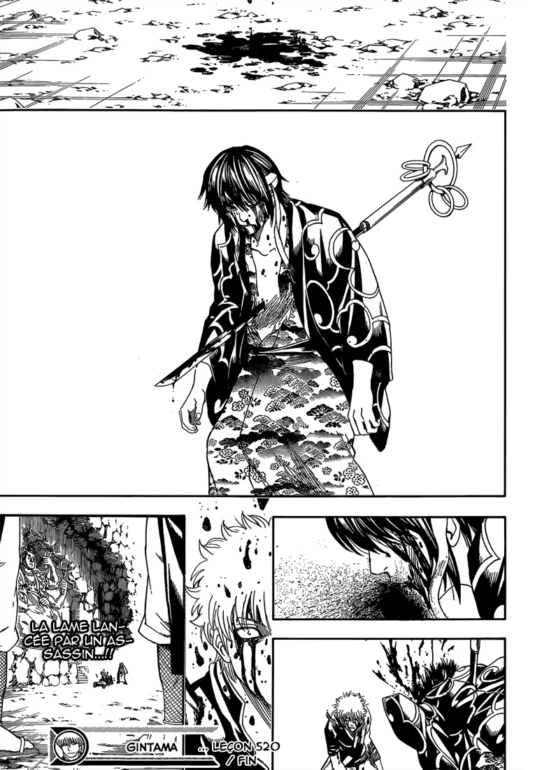 Lecture en ligne Gintama 520 page 20