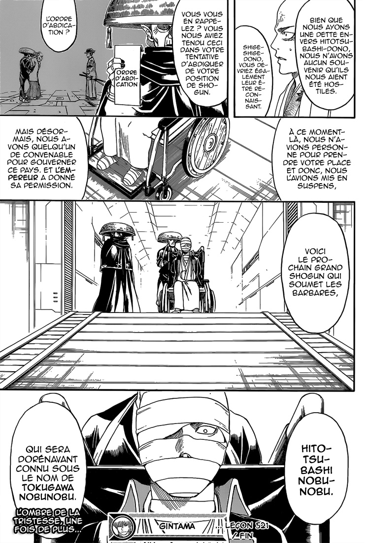 Lecture en ligne Gintama 521 page 20
