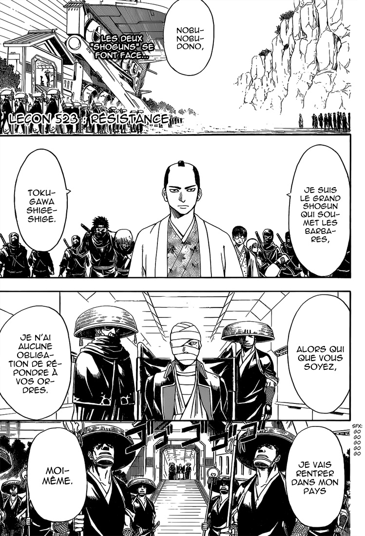 Lecture en ligne Gintama 523 page 3