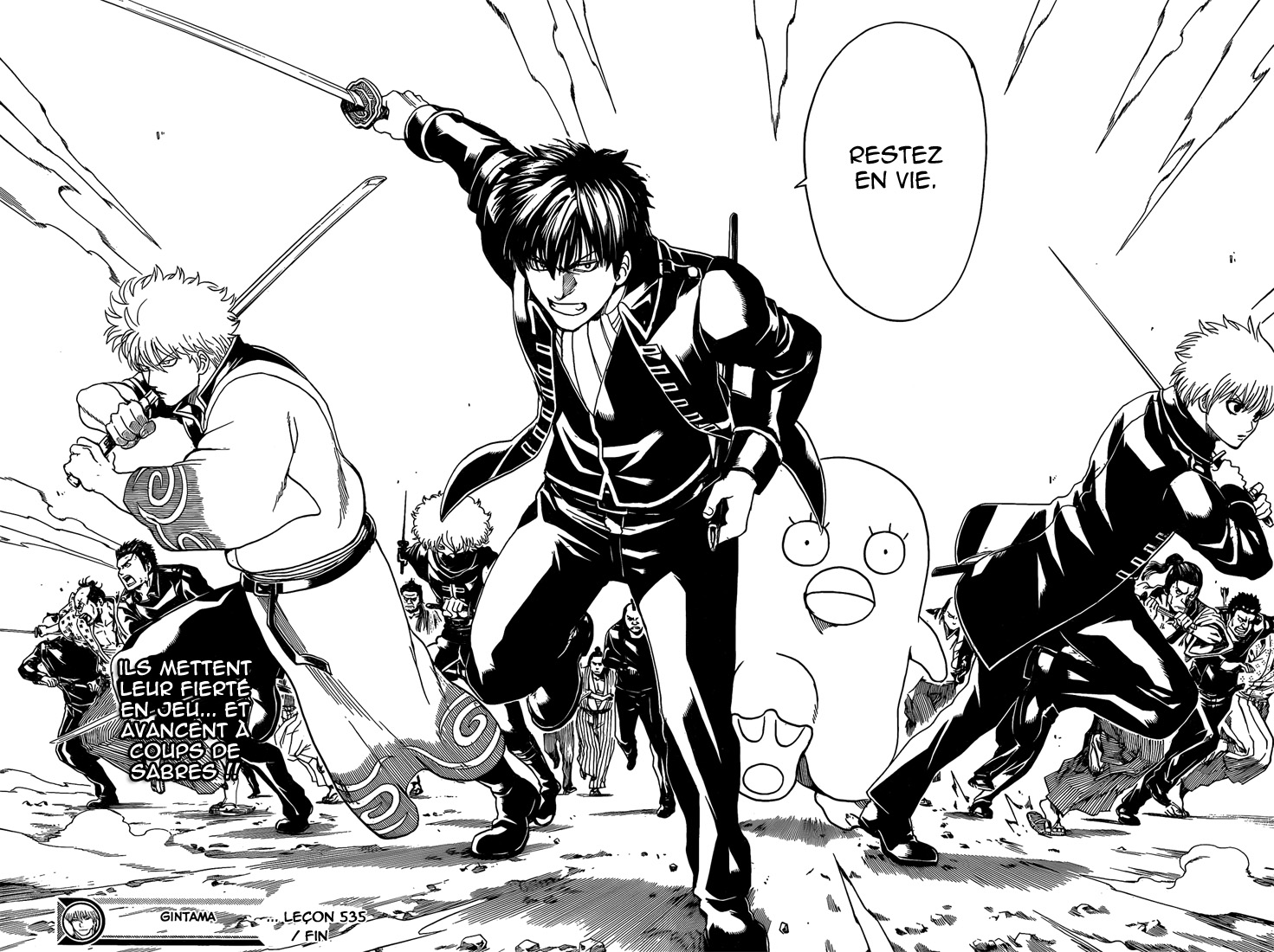 Lecture en ligne Gintama 535 page 19