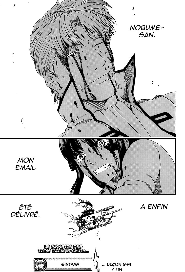 Lecture en ligne Gintama 549 page 20