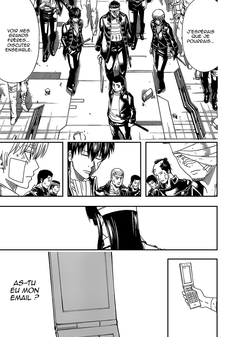 Lecture en ligne Gintama 550 page 10