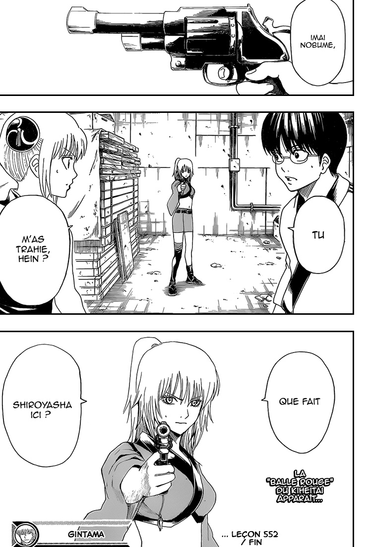 Lecture en ligne Gintama 552 page 20