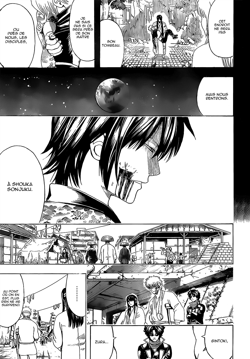 Lecture en ligne Gintama 595 page 8
