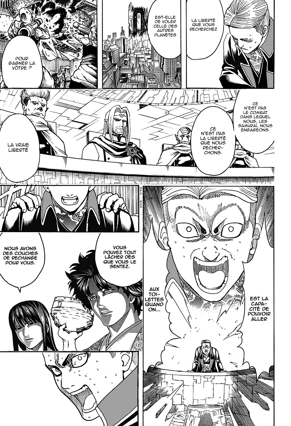 Lecture en ligne Gintama 600 page 6