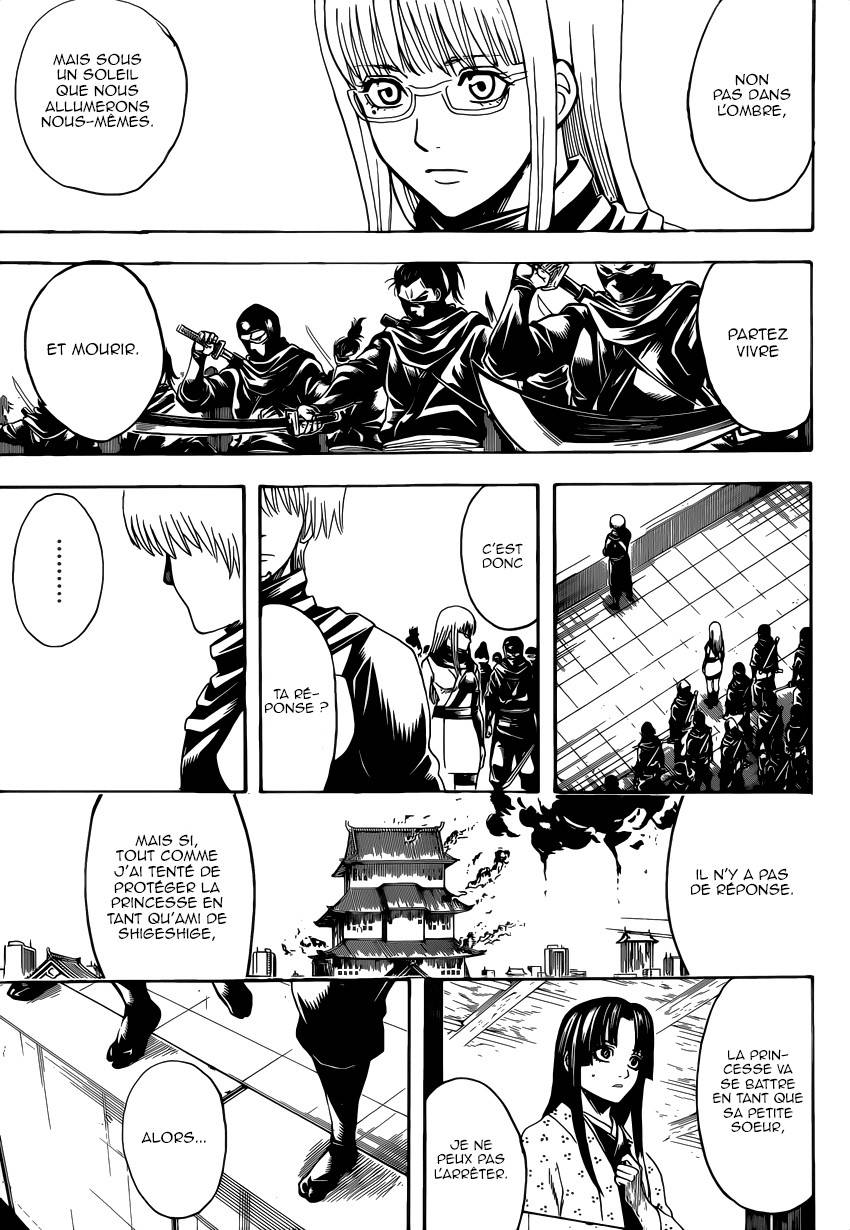 Lecture en ligne Gintama 607 page 16