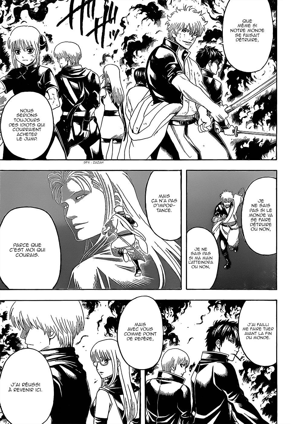 Lecture en ligne Gintama 608 page 10