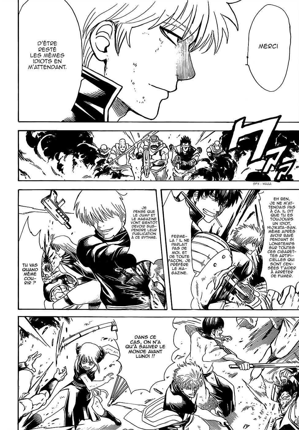Lecture en ligne Gintama 608 page 11