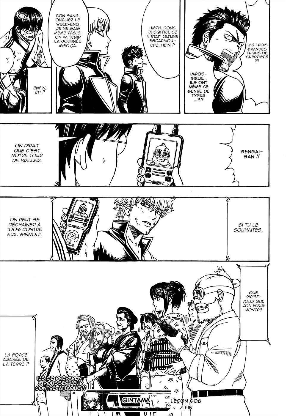 Lecture en ligne Gintama 608 page 18