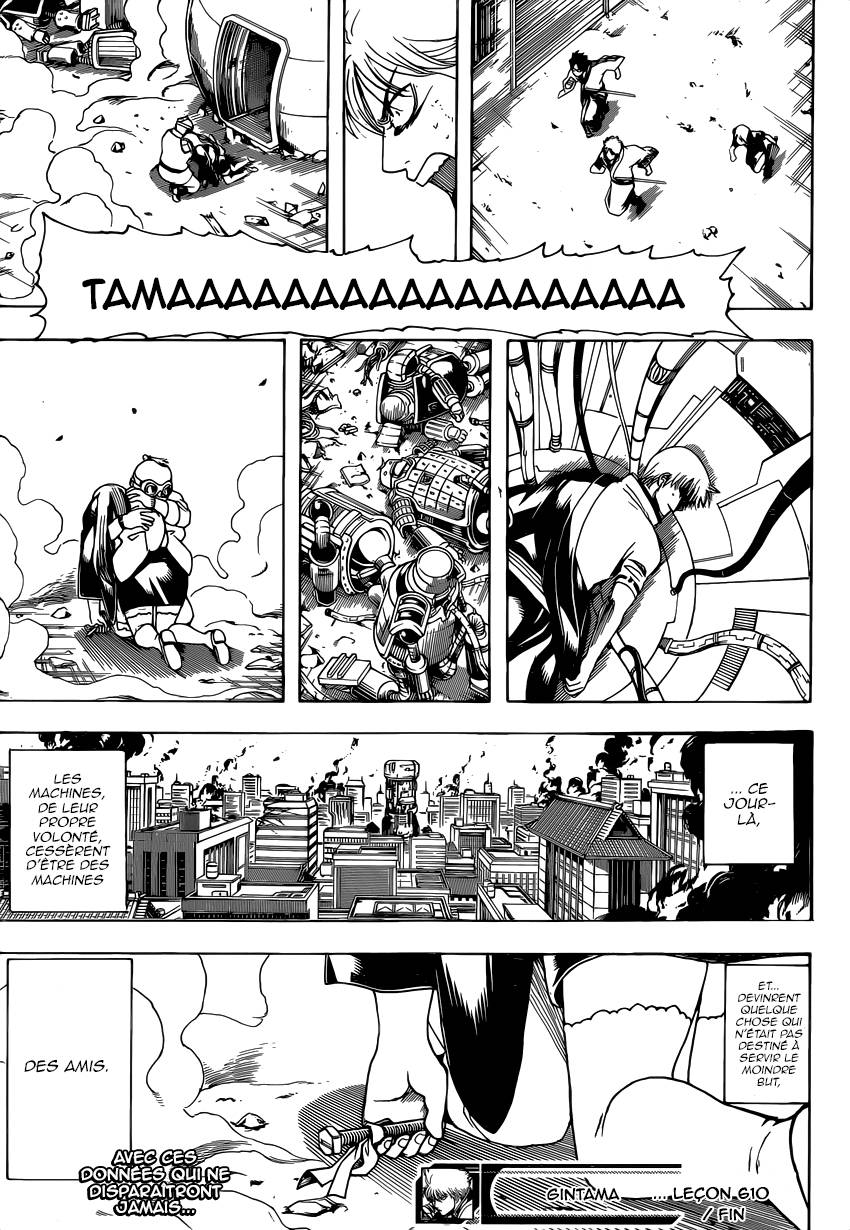Lecture en ligne Gintama 610 page 19