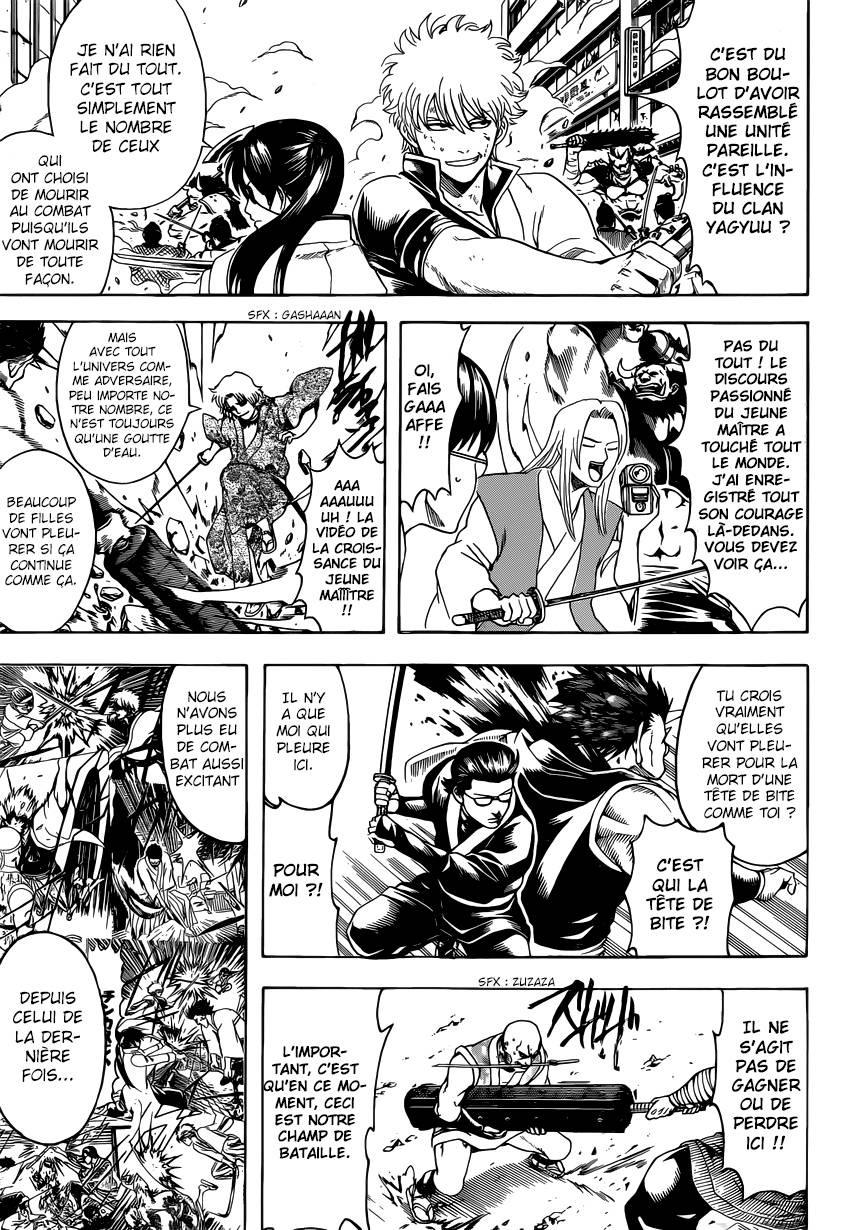 Lecture en ligne Gintama 617 page 15