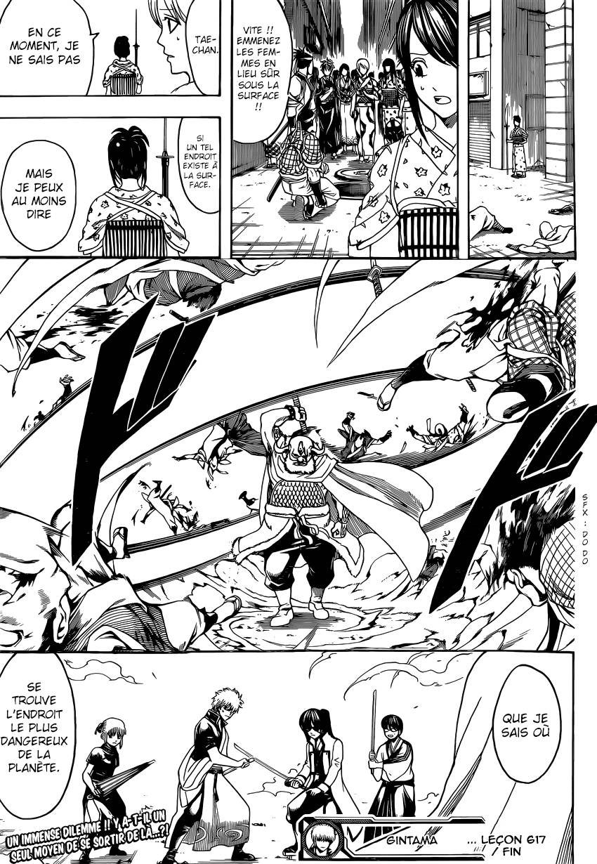 Lecture en ligne Gintama 617 page 19