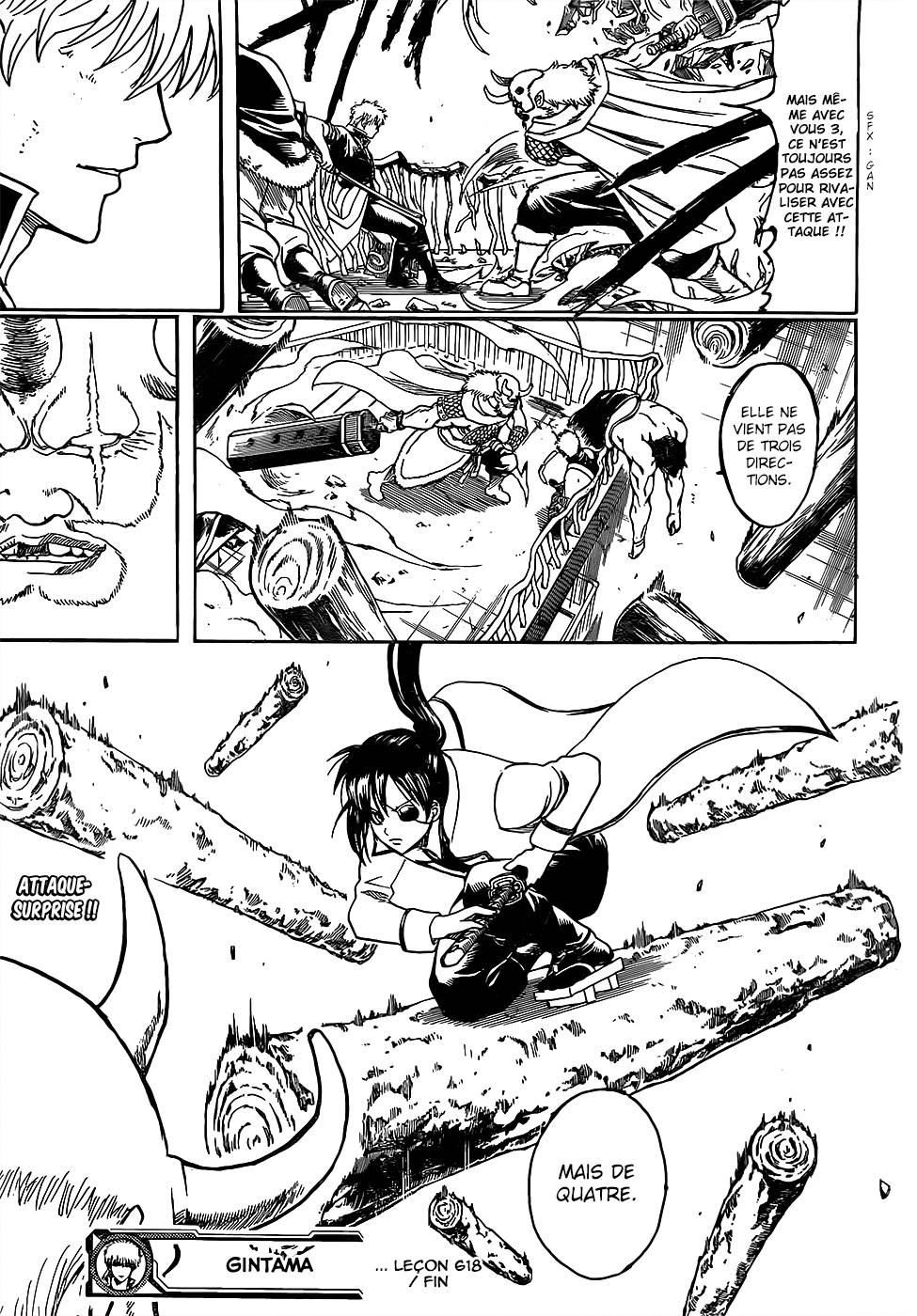 Lecture en ligne Gintama 618 page 18