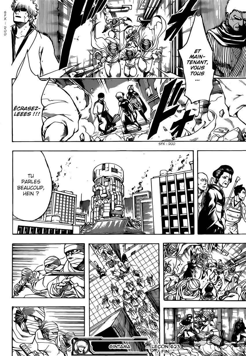 Lecture en ligne Gintama 623 page 19