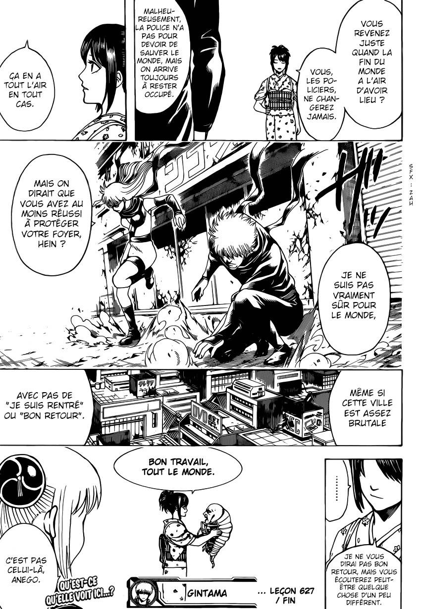 Lecture en ligne Gintama 627 page 20