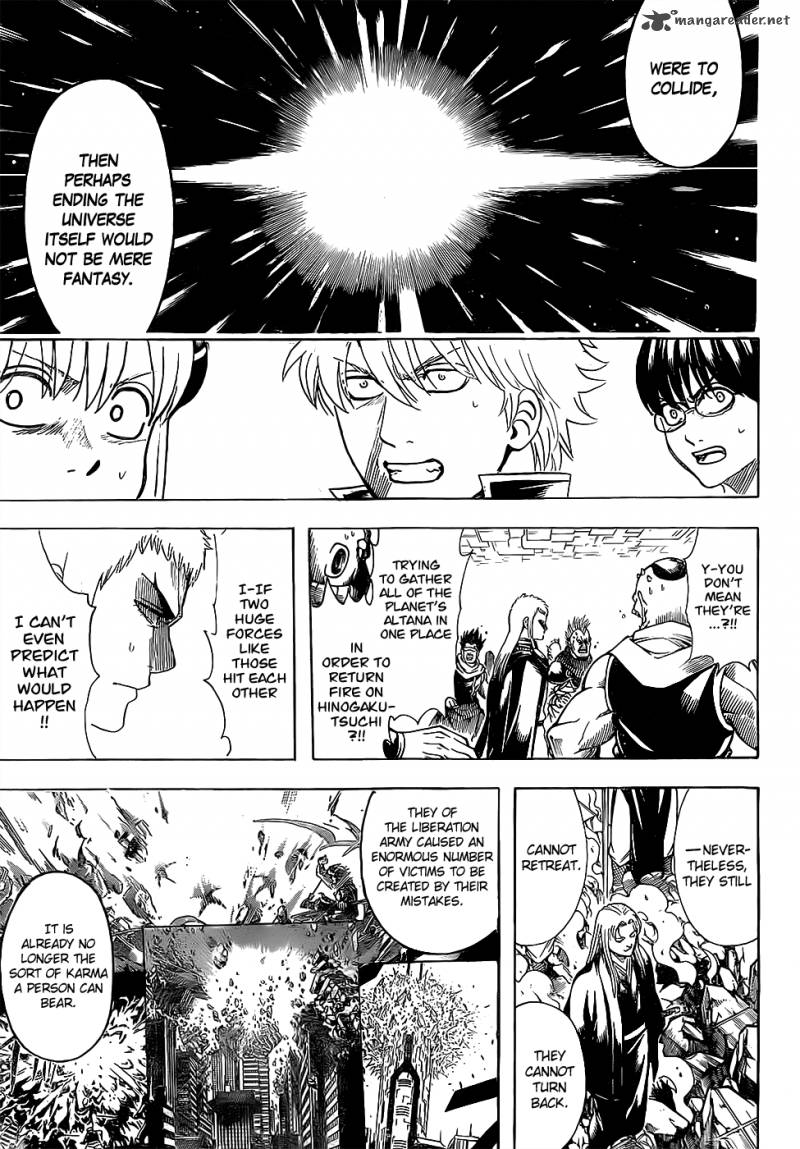 Lecture en ligne Gintama 638 page 13