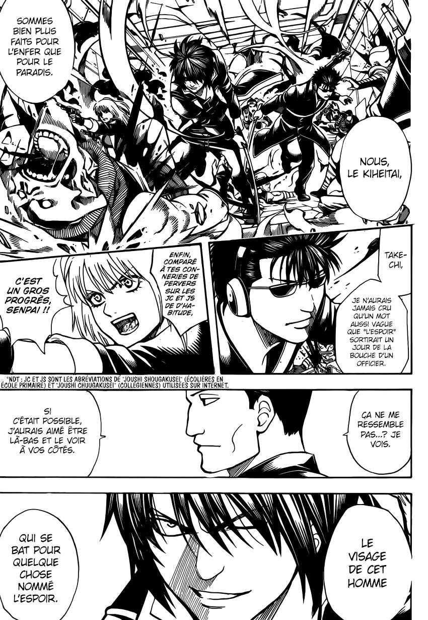 Lecture en ligne Gintama 639 page 9